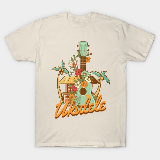 Ukulele T-Shirt by Bellinna